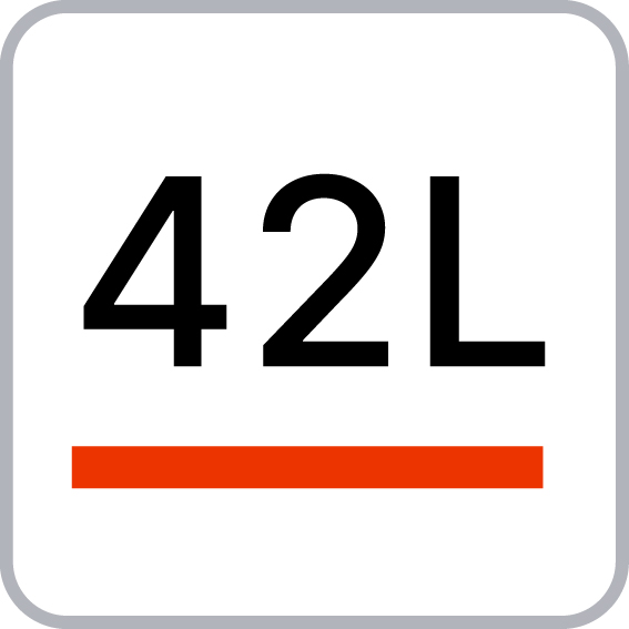 容量 42L